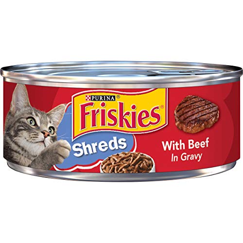 Purina Friskies Gravy Wet Cat Food, Shreds