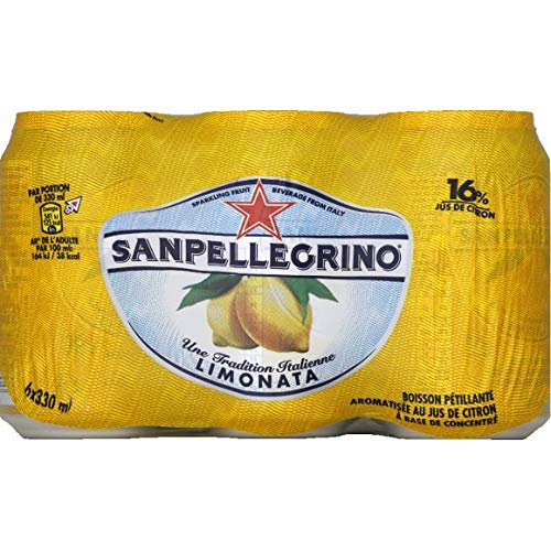 San Pellegrino Eau Minérale Naturelle Gazeuse Arômatisée