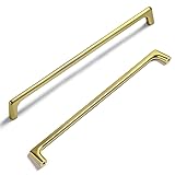 Goo-Ki Brushed Gold Cabinet Pulls with 10'' Hole