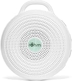 Marpac Rohm Portable White Noise Sound Machine, Electronic, White, 3.7 Ounce