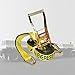 Everest Premium Ratchet Tie Down - 1 PK - 2 IN - 27 FT - 3333 LBS Working Load - 10000 LBS Break Strength - Double J Hook - Cargo Straps Perfect for Moving Appliances, Lawn Equipment and Motorcycles primary
