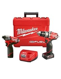 Milwaukee Electric Tool 2597-22 M12 taladro y desarmador de 1 2 pulgada