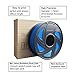 3D Flexible Blue TPU Filament 1.75 mm, 2.2 LBS (1KG) Material: TPU
