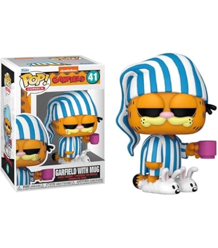 Amazon.com: POP! Funko Comics - Garfield (Flocked) Limited Edition