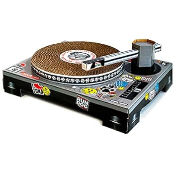 Amazon.com : SUCK UK Cat Scratching DJ Deck : Scratching