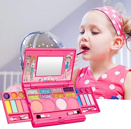 Sakulashop キッズメイクセット プリンセス メイクボックス 子供 おもちゃ コスメセット可愛い 女の子 プレゼント 誕生日 クリスマス ハロウィン ギフト B07nvhrn 1 815円