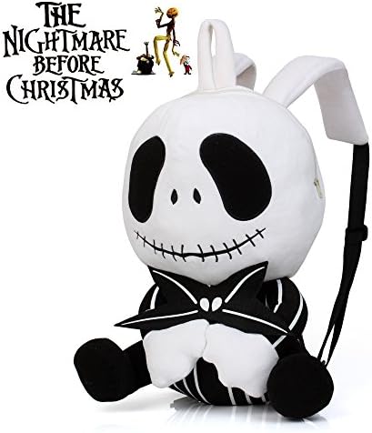 The Nightmare Before Christmas 15-16" Plush Backpack Jack Skellington Doll Bag By Fantastic House