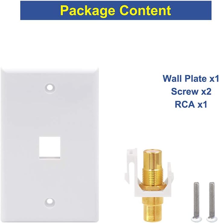 subwoofer wall plate