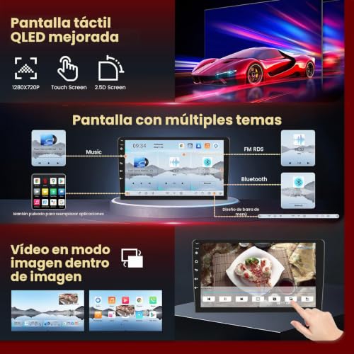 [Qualcomm] 8 Core 4+64G Android 15 Car Radio for Renault Lodgy 2021/Dokker 2012-2020 Wireless Carplay Android Auto,9 Inch Screen Car Radio Cooling/BT/WiFi/Reverse Camera/DSP/FM/RDS/SWC