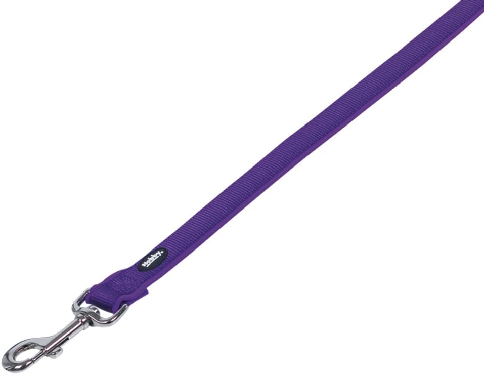 Nobby Classic Preno Dog Lead, 120 cm/15-20 mm, Purple