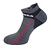 Aaronano 5 Pairs Mens Half Cushion Ankle Socks Low Cut Breathable Athletic Socks Size (7-12)