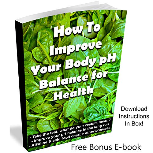 4 Strips+Saliva+Accurate+Alkaline+Levels