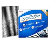 Spearhead Premium Breathe Easy Cabin Filter, Up to 25% Longer Life w/Activated Carbon (BE-177)
