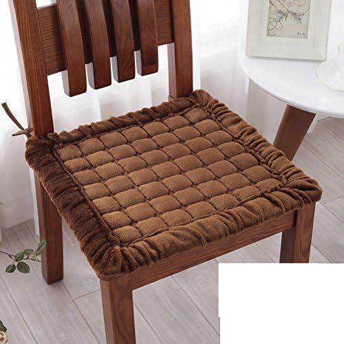 Simple non-slip plush Chair pad at home/Fabric seat covers/ dining chair cushion-A 50x50cm(20x20inch)