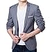 Pishon Men's Blazer Jacket Lightweight Casual Slim Fit One Button Sport Jackets