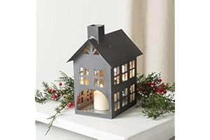 CTW HOME COLLECTION Galvanized Country House Christmas Luminary