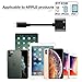 Headphone Jack Adapter dongle for iPhone x Jack Splitter Adapter Compatible with iPhone 11 /X/XS MAX/XR/7 /7P /8 /8P Charger and Headphones aux Accessories Adapter Support All iOS Systemthumb 4