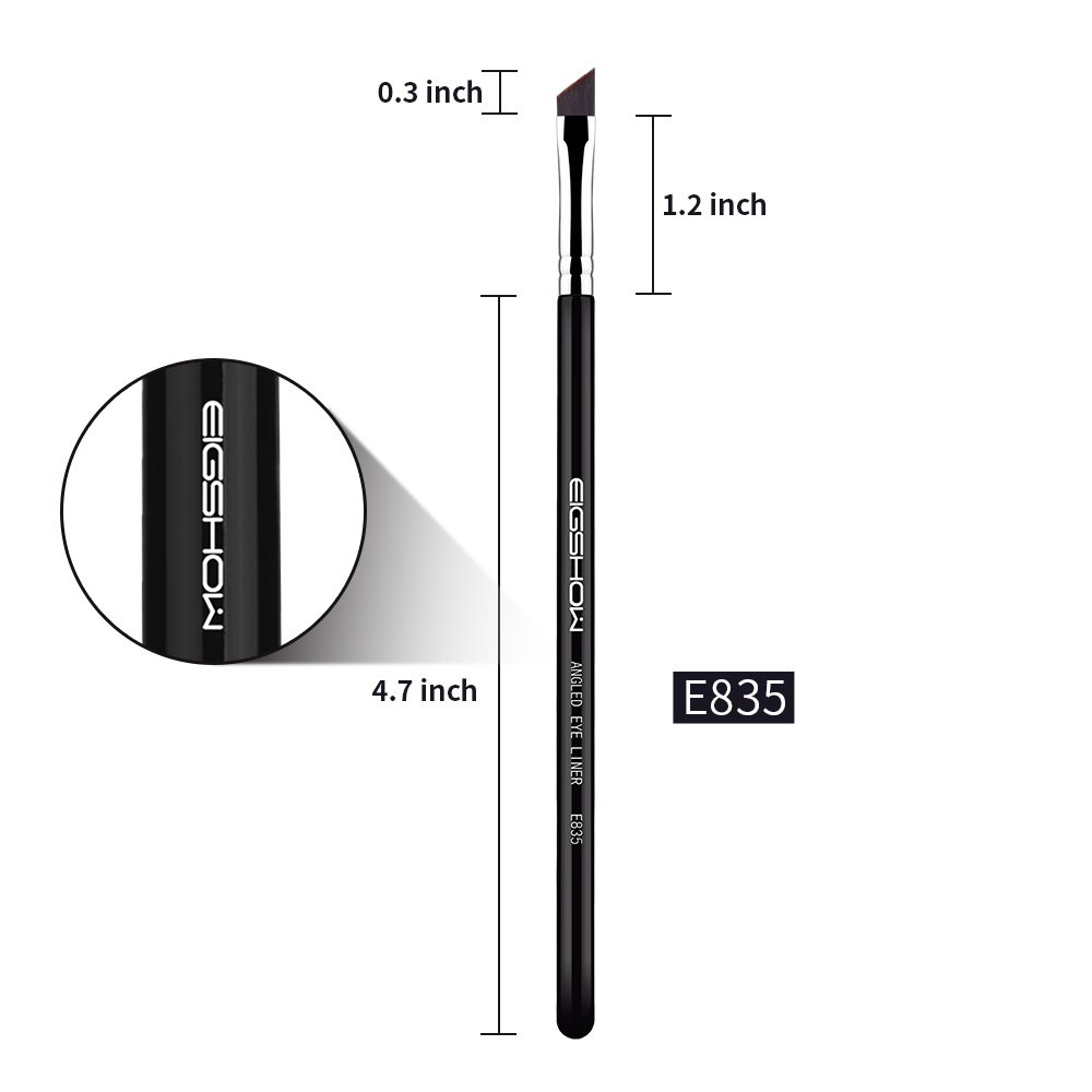 Eyeliner Makeup Brush Makeup Angle Eyebrow Kabuki Brush Eigshow Portable Eye Powder Foundation Brush, Beauty Cosmetic Tool