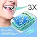 Dental Floss - LuckyFine 180 Pieces, Interdental Brush, Dental Floss, Teeth Stick, Tooth Picks, High Quality Flat Dental Floss Toothpick, Teeth Cleaning 60 Pieces/Boxes (Pack of 3)