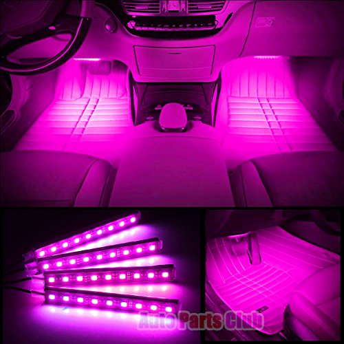 Compare Price pink interior car lights on