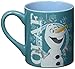 Silver Buffalo DP3832 Disney Olaf Ceramic Mug, 14 oz, Blue