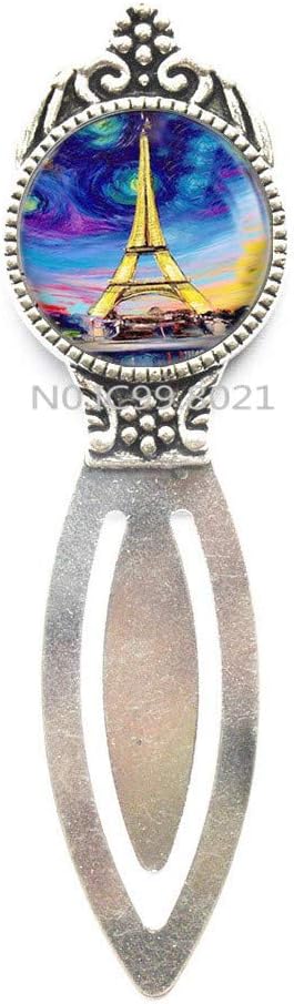 Tower Bookmark-Delicate Paris Bookmark - Simple Jewelry-Glass Bookmarker Bookmark Paris Jewelry. -RG48