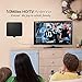 Bestrillion 50-100 Miles TV Antenna 1080P Long Range for Digital HDTV Antenna - Transparent Amplifier - Ultra Thin & Super Soft Indoor Antenna - Sliver Board Inside