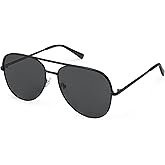 SOJOS Large Oversized Aviator Sunglasses for Women Men, Classic Trendy UV400 Womens Mens Aviators SJ1220