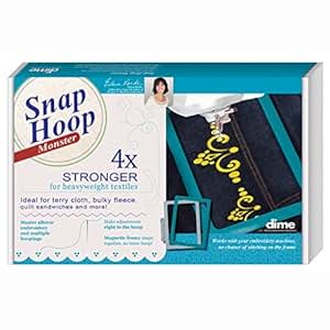 Amazon.com: Snap Hoop Monster Magnetic Embroidery Hoop