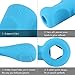 Pencil Grips,Firesara Silicone Ergonomic Writing Aid Dolphin and Handle Style Pencils Training Grip Holder for Kids Students Kindergarten Adults Right Handed The Aged Disabled Hands (9pcs)