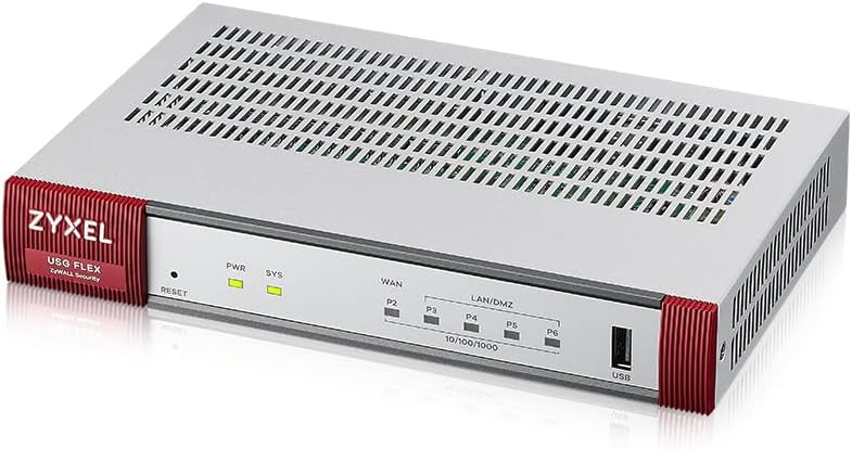 Zyxel USG FLEX 100 ZyWALL UTM Network Security Firewall Appliance No SFP