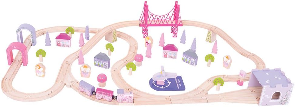 Bigjigs Rail Fairy Town Train Set 