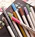 Zcargel Hot Sale Metallic Marker Pens, Set of 10 Colors,For Card Making,DIY Photo Album, use on Any Surface-paper,glass,plastic,pottery (10)