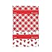 Lunchskins Reusable 2-Pack Bag Set, Red Picnic (1 Sandwich + 1 Snack)