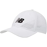 New Balance Adult Unisex 6 Panel Lightweight Adjustable Stretch Performance Workout Gym Running Mesh Hat