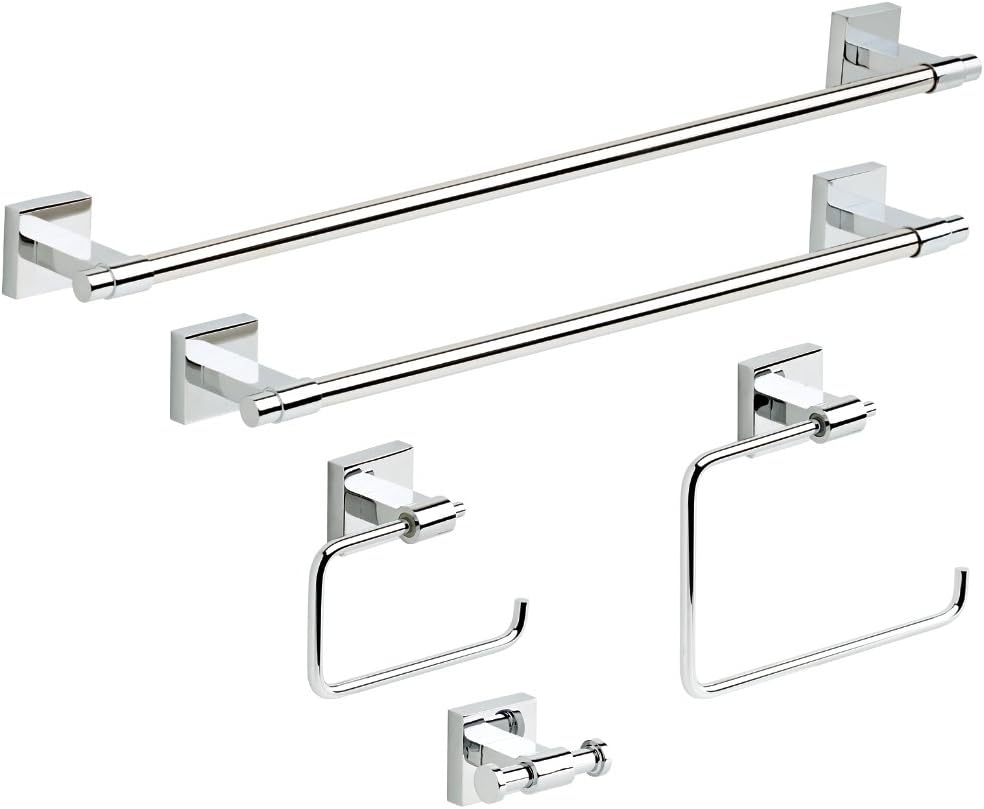 Franklin Brass Maxted Towel Hook, Polished Chrome, Bathroom Accessories, MAX35-PC - - 
