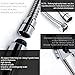 SR SUN RISE Shower System Combo Set with Rain Shower Head and Handheld Shower Head Wall Mounted Rainfall Shower Head System Polished Chrome 10 Inches