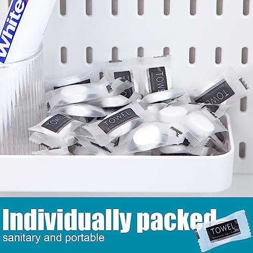 LOVEINUSA Compressed Towels Bulk, 360PCS Mini Coin Tissues Portable Towel Tablets Disposable Travel Towel for Camping Hiking Toilet Paper