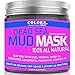 Dead Sea Mud Mask - Witch Hazel And Aloe Great for Acne, Oily Skin & Blackheads - Best Facial Pore Minimizer, Cleansing Treatment - With Added Vitamins C, E, B3, and Jojoba - Natural And All Vegan