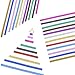 Outus 24 Pieces Washi Tapes Glitter Crafting Tape Art Tapes Masking Tape for Arts Crafts and DIY, 12 Colors