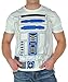Mighty Fine I Am R2D2 Costume Adult T-Shirt - White (XX-Large)