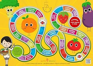 Livro © JOGO CORRIDA DOS VEGETAIS - @nutriericaarraes PROJETO NUTRI EDUCA 2024