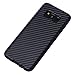 Dejavux Galaxy S8 Case Carbon Fiber Style Pattern Soft TPU Cover Shock Absorbing Shockproof Protective Case for Samsung Galaxy S8 (Black)
