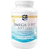 Nordic Naturals - Pet-Omega-3, Promotes Optimal Pet Health and Wellness, 180 Soft Gels (FFP)