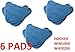 6 PACK Hoover Steam Mop Pads Compatible WH20200 Steam Mop # WH01000