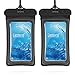 Cambond Waterproof Phone Case, Waterproof Phone Pouch Clear Dry Bag Compatible with iPhone 12 Pro Max XR 8 7 Galaxy, Snorkeling Cruise Ship Kayaking Beach Accessories for Vacation, 2 Pack