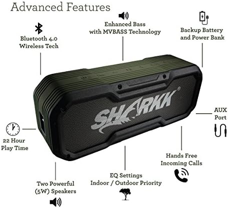 sharkk commando speaker