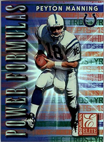 1999 Donruss Elite Power Formulas #6 Peyton Manning /3500 - NM-MT