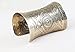 Global Huntress Antique Copper Embossed Iron Cuff Open Bangle Bracelet