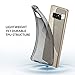 Ringke Bevel Compatible with Galaxy Note 8 Case Minimalist Diagonal Textured Shock Absorption Form Fitting Lightweight Drop Resistant Protection Design Protective Cover for Note8 - Smoke Black